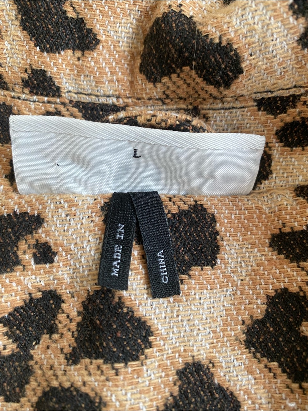 Noisy may Leopard Print Coat 🐆🖤 - Picture 5 of 5